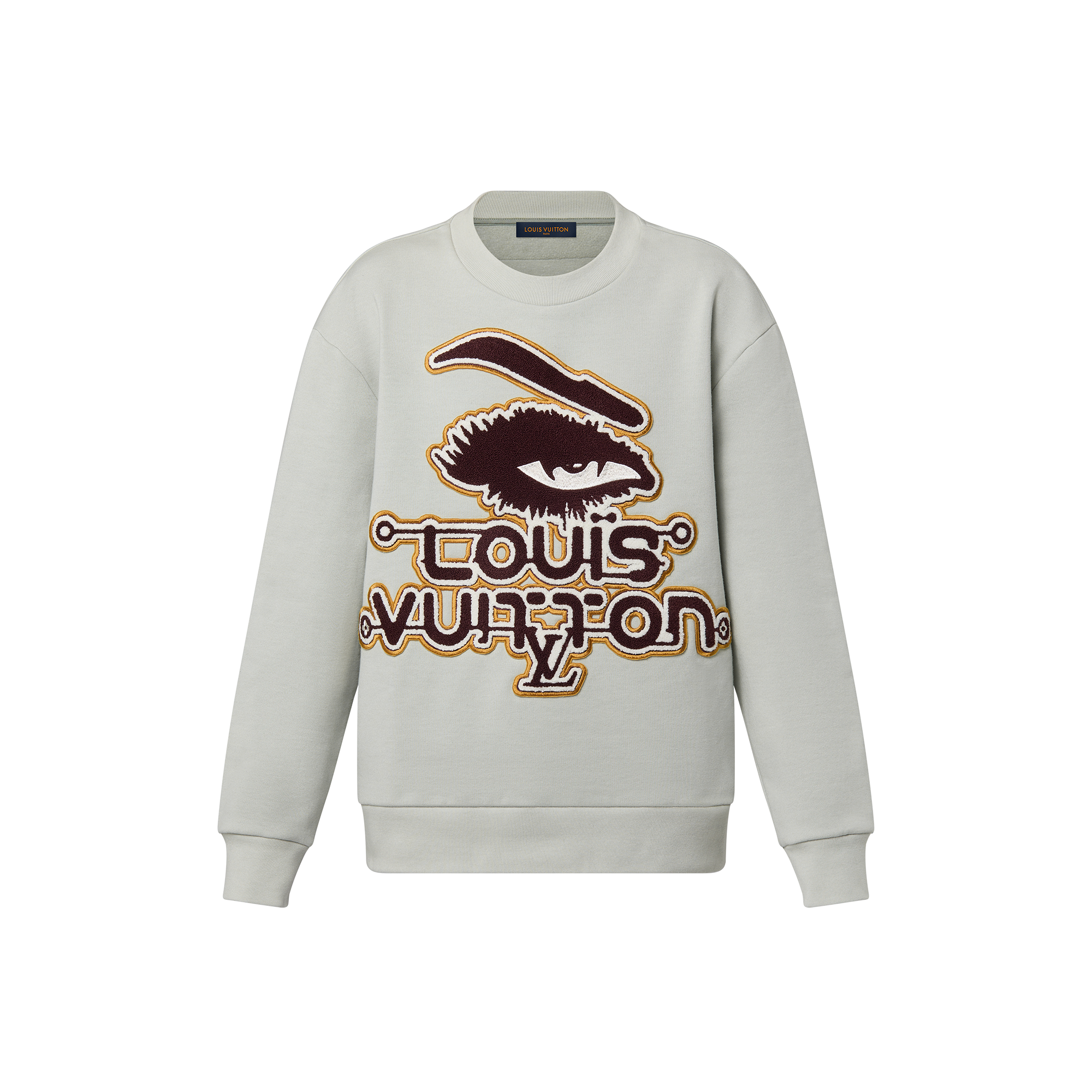 Embroidered Cotton Sweatshirt Ready to Wear LOUIS VUITTON